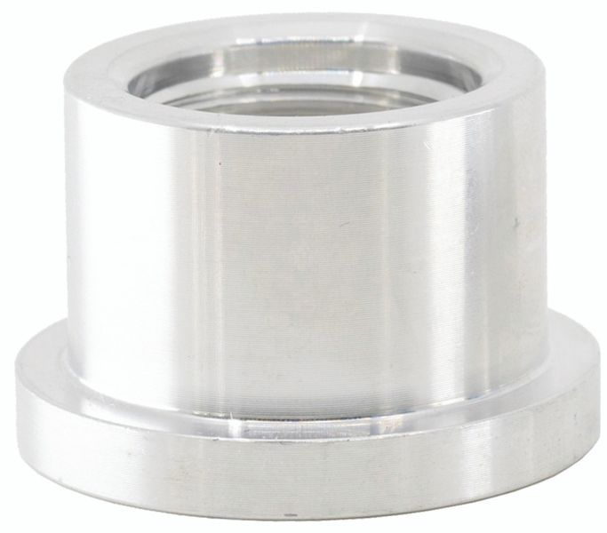 Compact female O-ring port weld-on adaptor (unanodized)