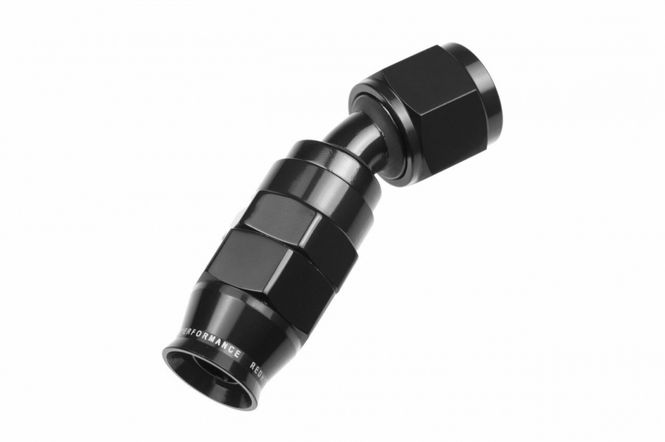 Hovedbilde -06 AN 30 Degree PTFE reusable Hose End - Black