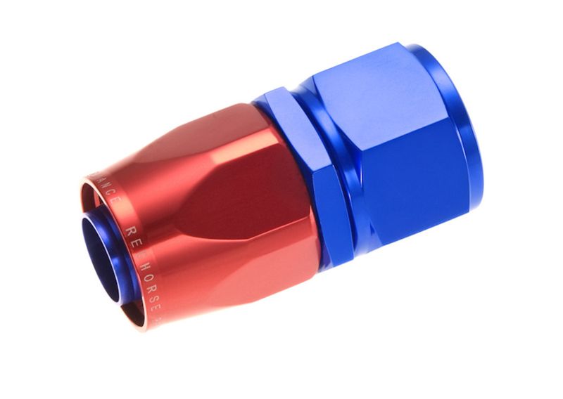 -06 Straight hose end red-blue